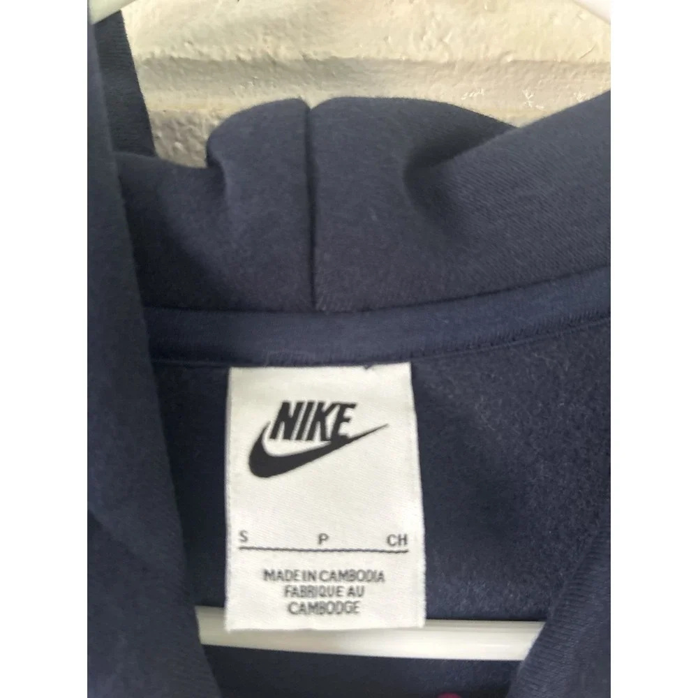 Nike USA Olympic Team Hoodie Women's Navy Blue Sz Small Sweatshirt Pockets